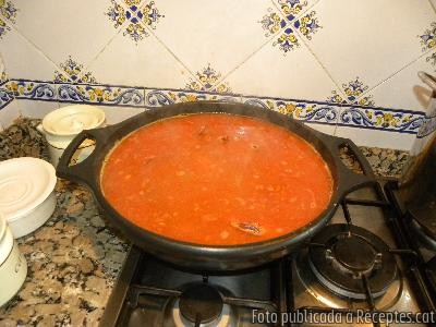 Recepta de cuina de Caldereta de Menorca, una mica modificada