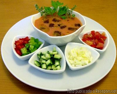 Recepta de cuina de Gaspatxo