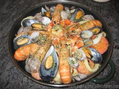 Recepta de cuina de Sarsuela de peix i marisc