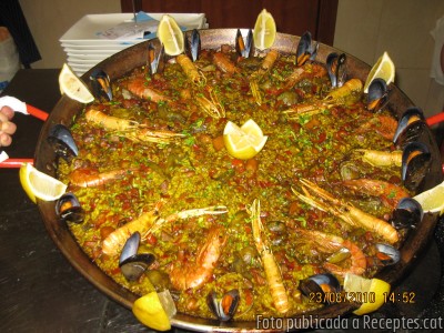 Paella marinera