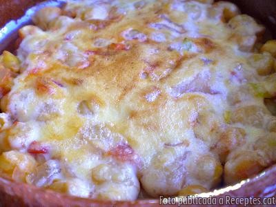 Cigrons amb maionesa d'all