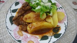 Recepta de cuina de Estofat de carn de porc del coll