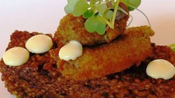 Recepta de cuina de Arròs socarrat de gambes amb alioli
