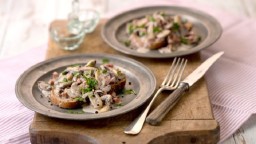 Recepta de cuina de Torrades amb xampinyons