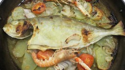 Recepta de cuina de Cerviola o círvia al forn