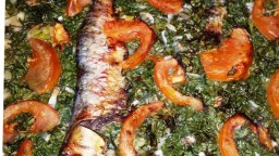 Recepta de cuina de Coca de verdures amb arengada