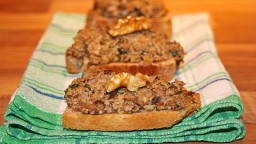Recepta de cuina de Crostini de bolets