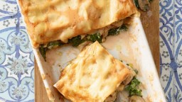 Recepta de cuina de Lasanya de col kale i xampinyons