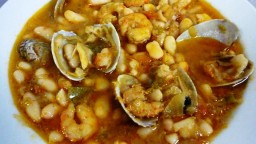 Recepta de cuina de Mongetes a la marinera