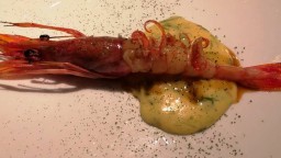 Recepta de cuina de Gamba de Palamós amb salsa bearnesa