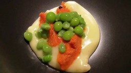 Recepta de cuina de Garotes i pèsols amb parmentier de patata