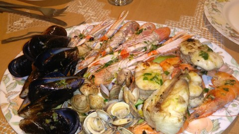 Parrillada de marisc i rap