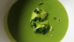 Recepta de cuina de Brandada de bacallà amb crema de pèsols