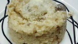 Recepta de cuina de Risotto de botifarra i bolets