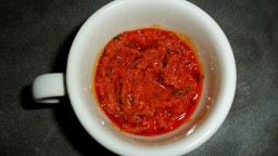 Recepta de cuina de Pesto de pebrot