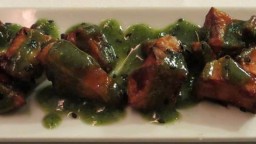 Recepta de cuina de Braves de moniato amb pesto