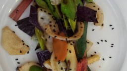 Recepta de cuina de Wok d'hortalisses saltades amb salsa de soja