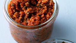 Recepta de cuina de Tapenade de tomàquet