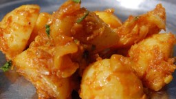 Recepta de cuina de Curry de patates al estil Nepali - Alu ko tarkari