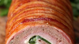 Recepta de cuina de Rotlle de carn picada amb espinacs