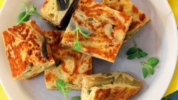 Recepta de cuina de Truita amb albergínies