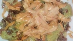 Recepta de cuina de Carxofes  amb pernil i encenalls de foie