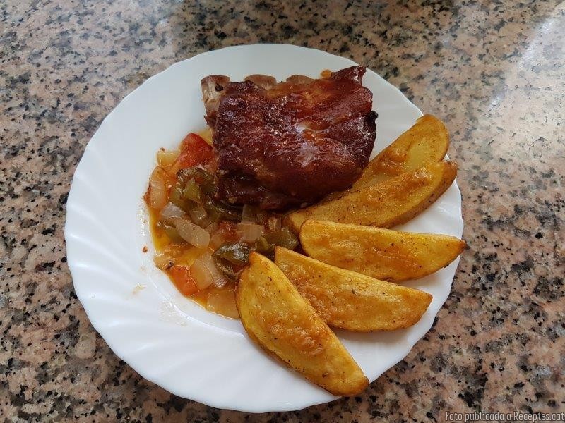 Costellam de porc al forn