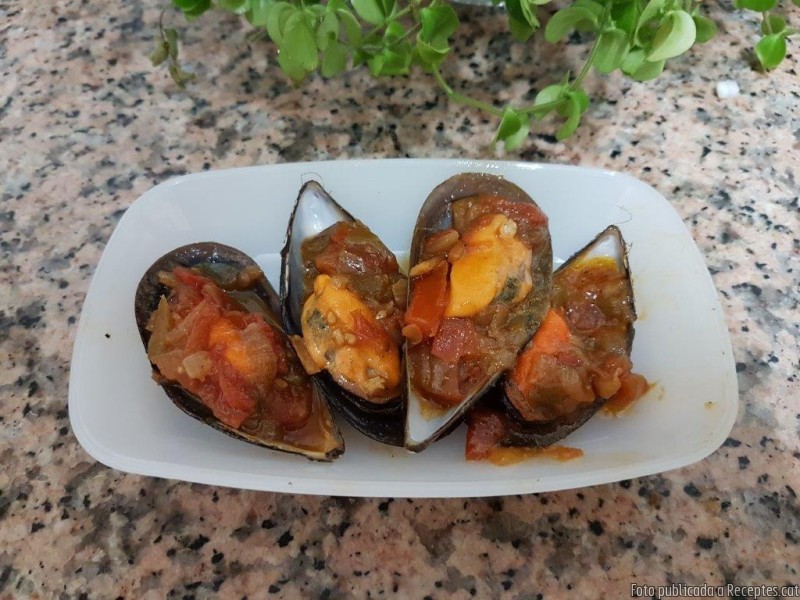 Musclos a la marinera