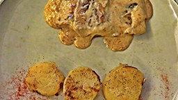 Recepta de cuina de Llom de mero a la crema d'anxoves