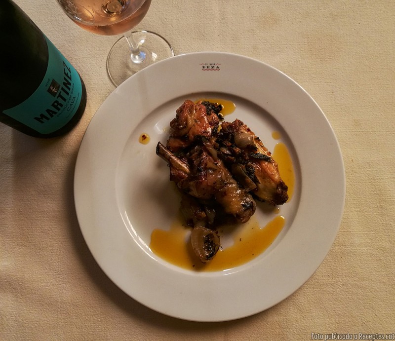 Pollastre al Forn amb pebre de Aleppo i menta