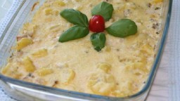 Recepta de cuina de Graten de patates amb restos d'un rostit