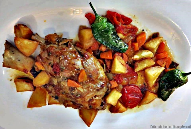 Braó de porc al forn
