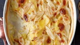 Recepta de cuina de Gratinat de salsifís i patates