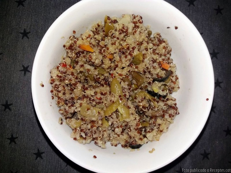 Quinoa amb hortalisses