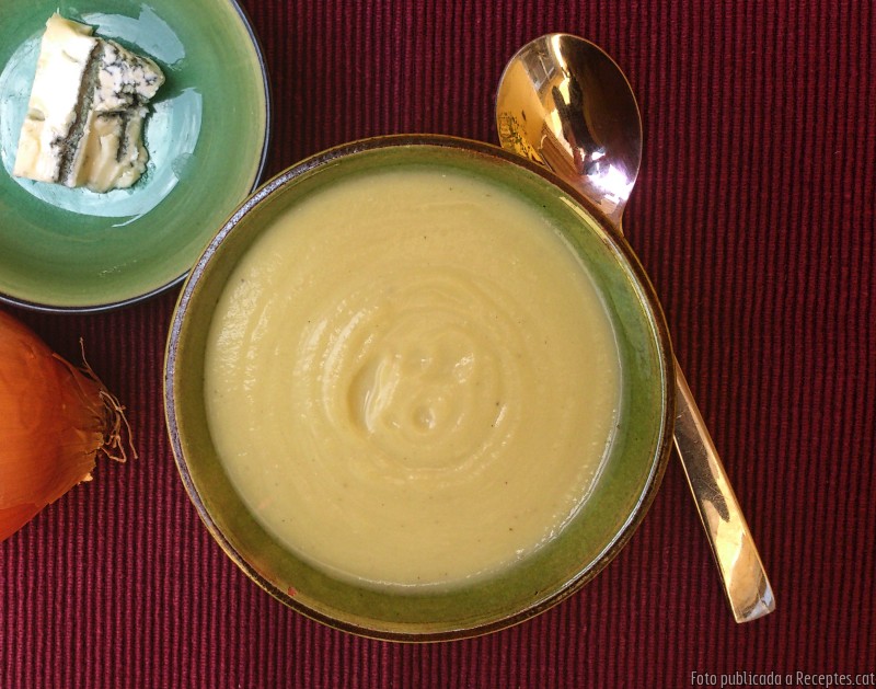 Crema de carbassó i gorgonzola