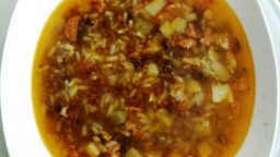 Recepta de cuina de Llenties estofades amb arròs