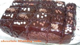 Recepta de cuina de Chocolate birhday cake