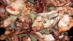 Recepta de cuina de Conill al forn amb patates panadera