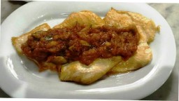 Recepta de cuina de Filets de pit de pollastre amb samfaina