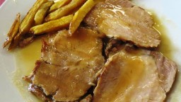 Recepta de cuina de Llom de porc rostit al forn