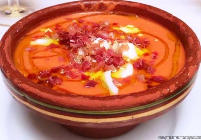 Salmorejo a l'estil d'Arenys de Munt