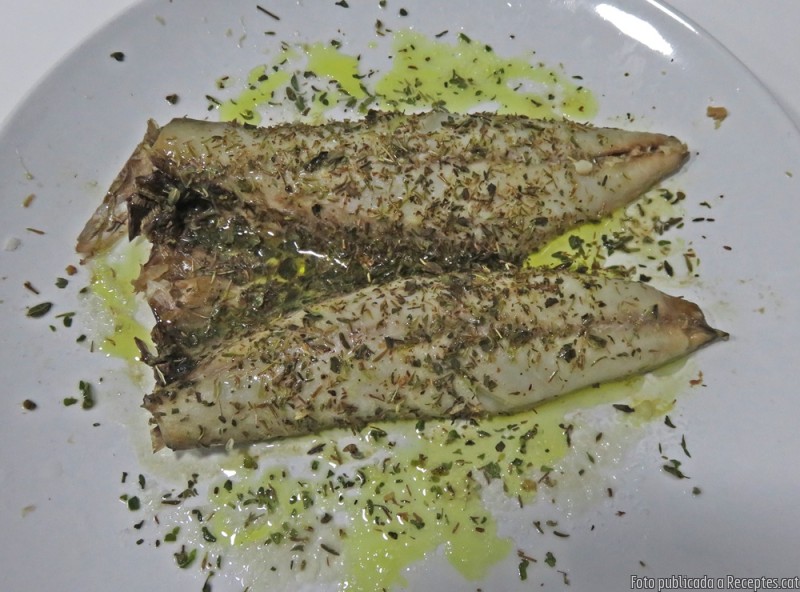 Verat fresc al microones amb espècies i herbes aromàtiques