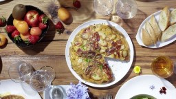 Recepta de cuina de Pastís de patata i cansalada