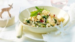 Recepta de cuina de Risotto al formatge manxec