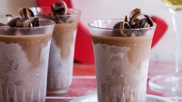 Recepta de cuina de Postres semifredes de xocolata