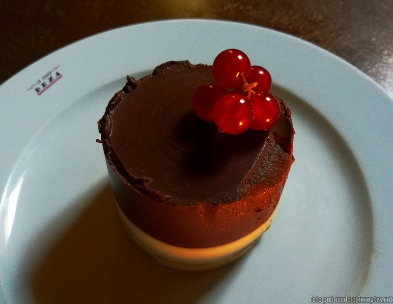 Bavaroise de llima - llimona i xocolata
