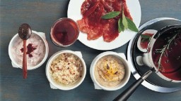 Recepta de cuina de Salses per la fondue xinoise