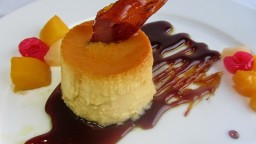 Recepta de cuina de Flam de poma