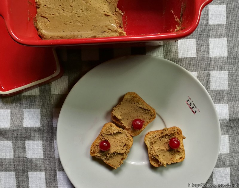 Mousse de fetge de pollastre