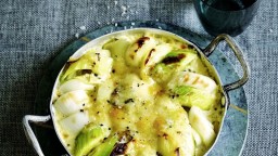 Recepta de cuina de Gratinat de porros